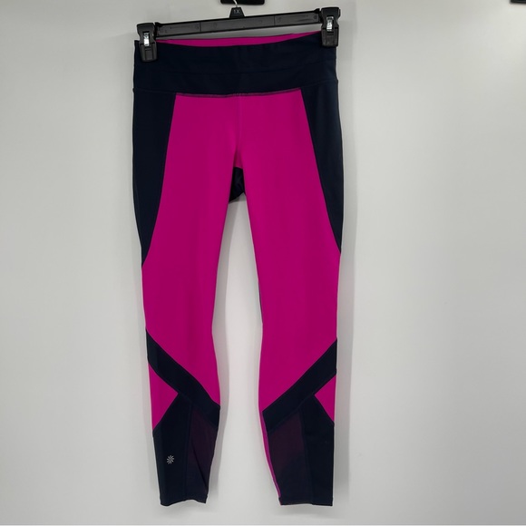 Athleta Electric Fuchsia Colorblock Sonar Tight Leggings - Picture 13 of 13